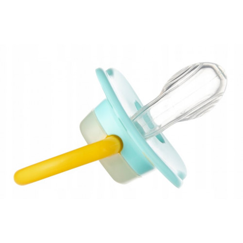 Symetrický silikónový cumlík Canpol Babies, svietiaci, 18 m+, Exotic - Koala, mätový