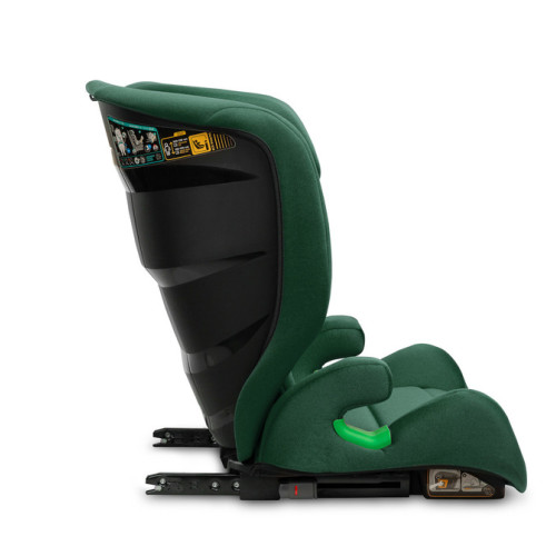 Autosedačka Nimbus I-Size pre deti 100 - 150cm (4-12 rokov), isofix, tm. zelená
