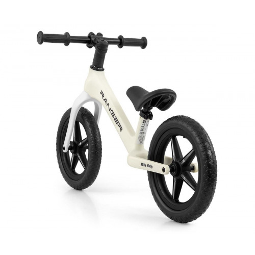 Detské odrážadlo/bicykel Ranger Flash svietiace disky - biela