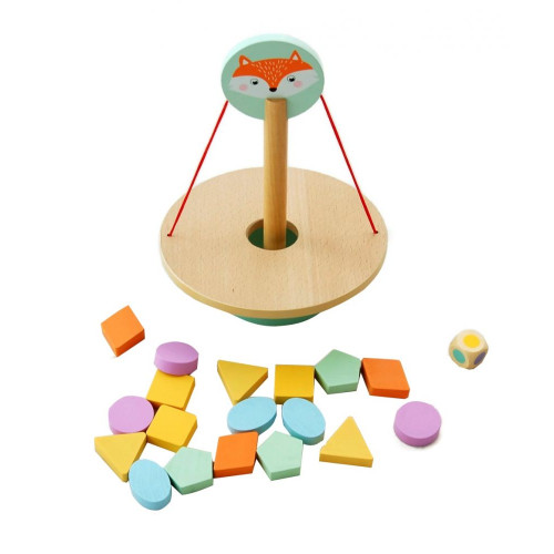 Adam Toys Balančná hra s tvarmi - líška