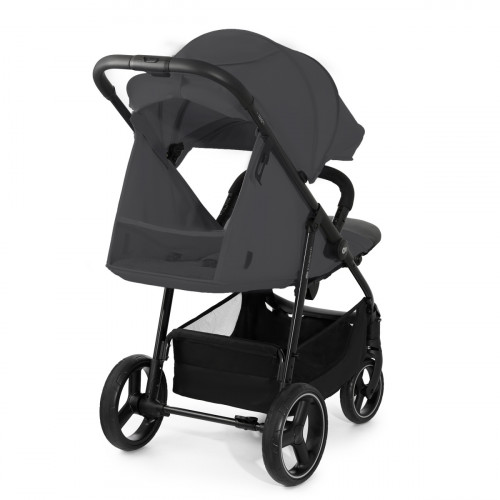 Športový kočík Kinderkraft TRIG 3 – ľahký skladací kočík do 25 kg - sivý