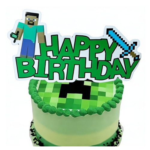 Veľká narodeninová sada Minecraft Pixel 49ks