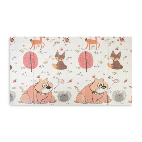 Toyz Fomee Forest Multifunkčná penová podložka 200×150 cm – obojstranná, taška
