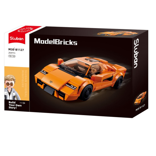 Sluban Model Bricks M38-B1127 Športové vozidlo 2002