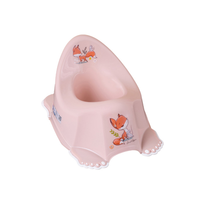 Detský nočník Tega Baby s melódiou – ergonomický, protišmykový, hudobný, ružový