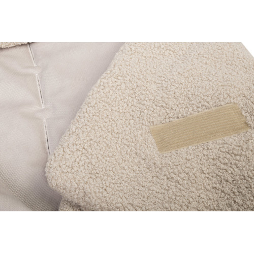 Zavinovačka do autosedačky Bouclé 75×75 - béžová