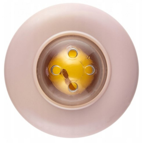 Canpol Babies Senzorická hrkálka s hryzátkom, ružová