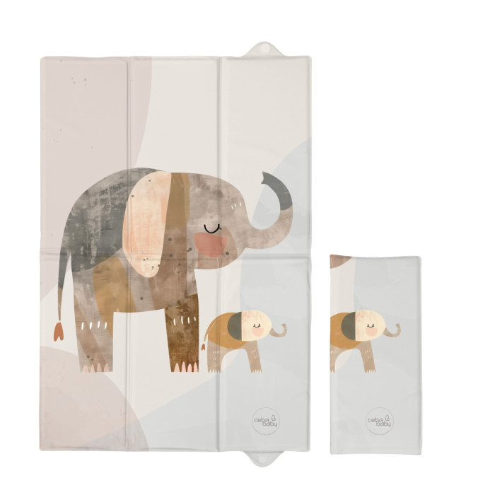Cestovná prebaľovacia podložka 40×60 cm Basic – skladacia na cesty - Slon