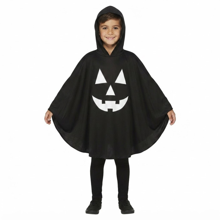 Detský karnevalový prevlek Black Halloween Scary Pumpkin