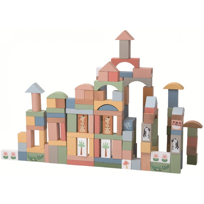 2Kids Toys Safari kocky so zvieratkami 120 ks