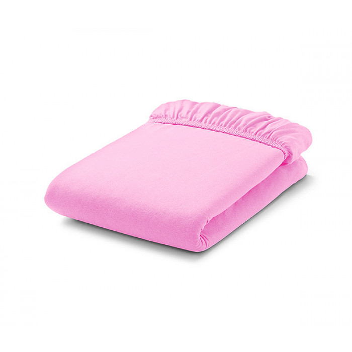 Jersey prestieradlo do postielky 60x120cm - ružové