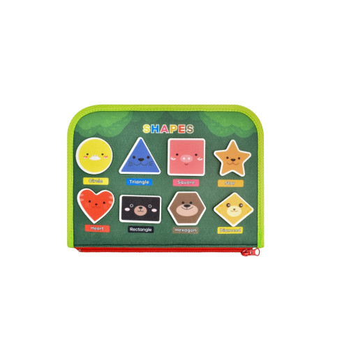 2Kids Toys Senzorická busy kniha Zvieratká