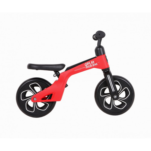 Detský balančný bicykel, odrážadlo Qplay Tech, červené