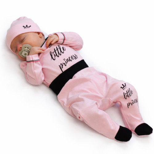 Baby Nellys Súpravička do pôrodnice Princess - ružová