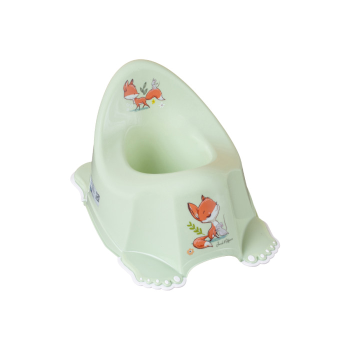 Detský nočník Tega Baby s melódiou – ergonomický, protišmykový, hudobný, zelený