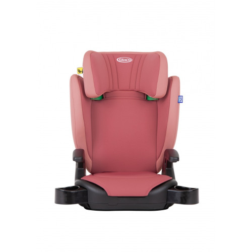 Autosedačka Junior Maxi i-Size, 100–150 cm – ľahká, bezpečná, s držiakmi na nápoje, ružová