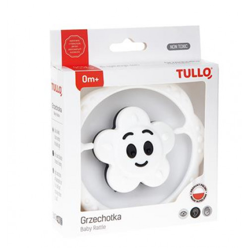 Am Tullo Hrkálka kytička - čierna/biela