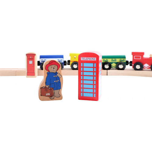 small foot Drevená vláčikodráha Paddington 43 dielov