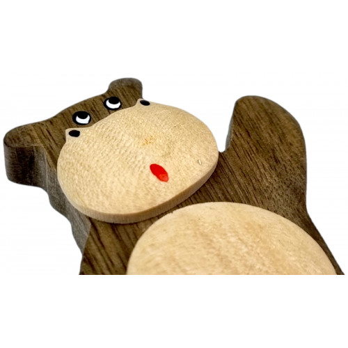 2Kids Toys Drevená magnetka veľká Hroch