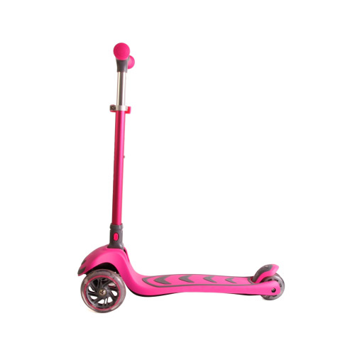 Detská trojkolesová kolobežka BOOGIE Scooter LED - ružová