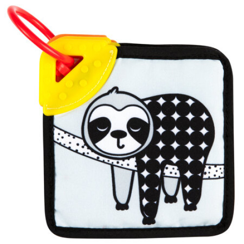 Kontrastné senzorické karty pre bábätko Canpol babies s hryzátkom