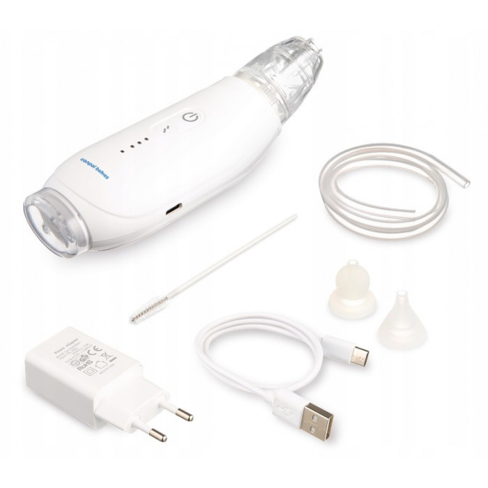 Elektronická nosná odsávačka hlienov Canpol Babies, EasyNatural