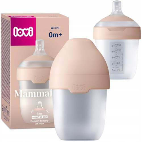 LOVI Mammafeel fľaša 150 ml 0m+ – antikoliková so savičkou - 1 ks