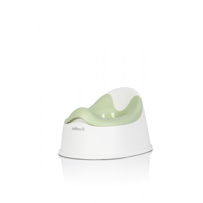 Detský nočník, ergonomický Solo cool – zelený, biely