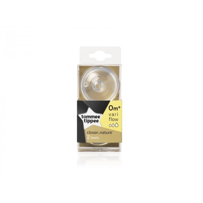 Silikónový cumlík Tommee Tippee C2N 0 +, 2 ks Silikónový cumlík Tommee Tippee C2N 0 +, 2 ks