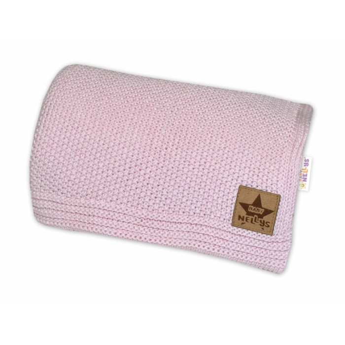 Luxusná deka, dečka BASIC, 80x90cm - sv. růžová Luxusná deka, dečka BASIC, 80x90cm - sv. růžová