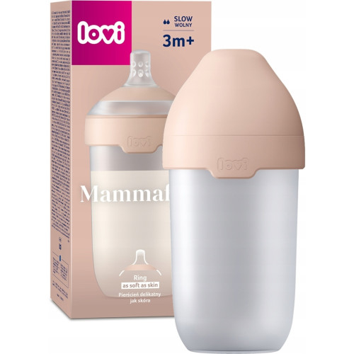 Mammafeel dojčenská fľaša 250 ml so savičkou 3m+