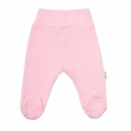 Baby Nellys 5-dielna rebrovaná súpravička do pôrodnice Girl, ružová, veľ. 62