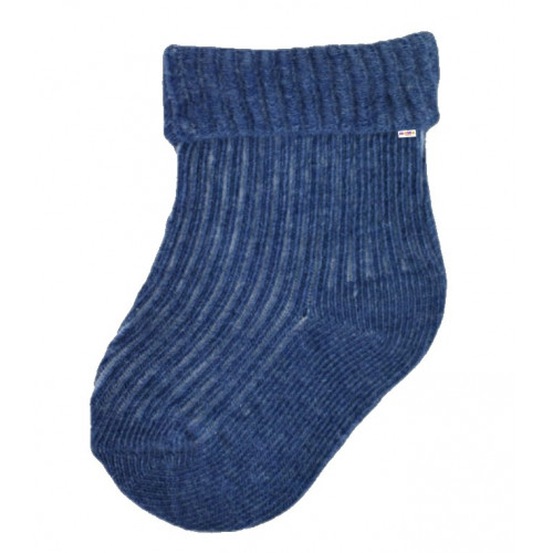 Dojčenské ponožky, jeans, veľ. 6-9 m