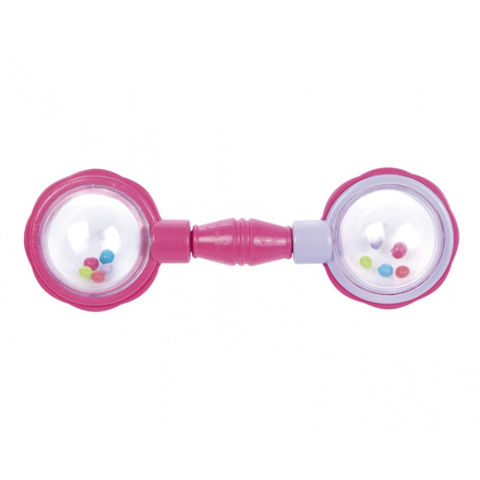 Hrkálka Činka ružová, 15cm – Canpol Babies