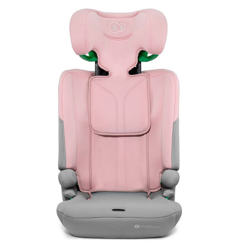 Autosedačka Kinderkraft I-COMFY 3v1 i-Size 76–150 cm (9–36 kg) sivá, ružová