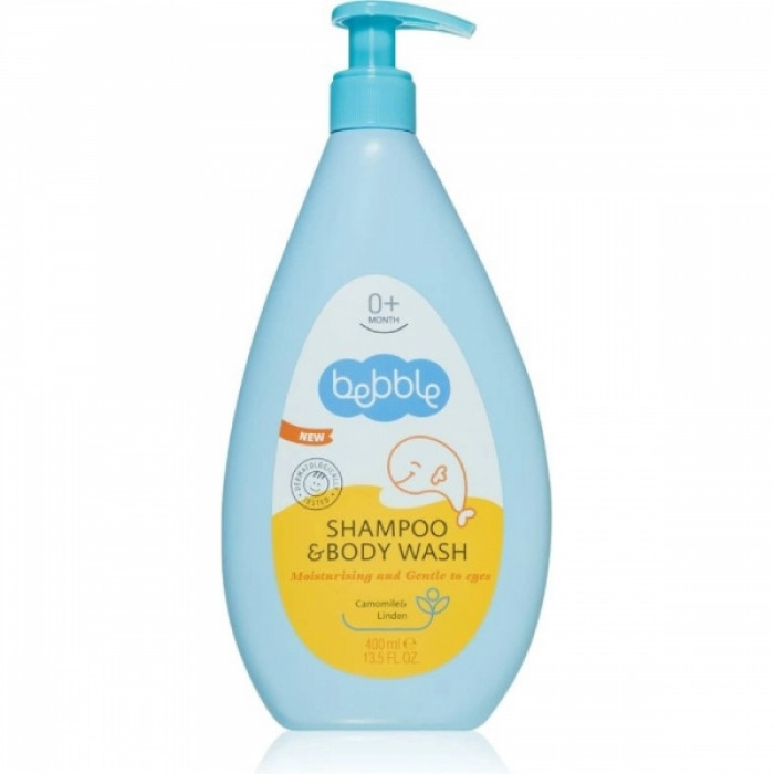 Detský jemný gél a šampón harmanček a lipa - 400ml Detský jemný gél a šampón harmanček a lipa - 400ml