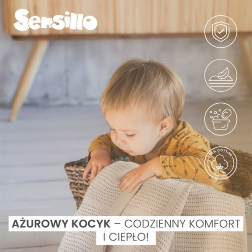 Jemná ažurková bavlnená dečka 110x70 - sv. rúžová