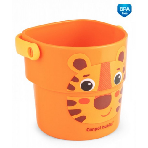 Canpol babies Hrnčeky na kúpanie Hello Little - 3 ks