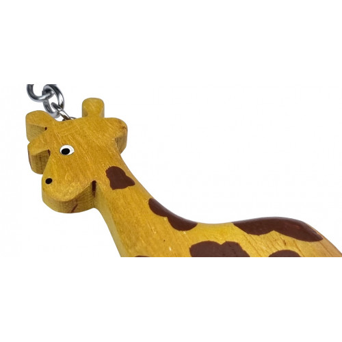 2Kids Toys Drevená kľúčenka veľká Žirafa