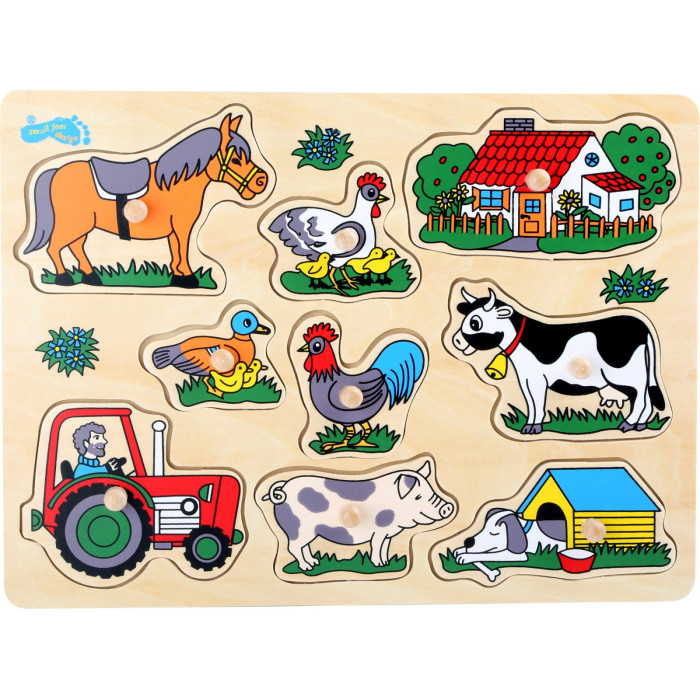 small foot Vkladacia skladačka farma