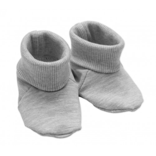 4D sada pre chlapčekov Baby Elegán - šedý melír, veľ. 68
