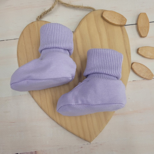 Dojčenské topánočky/ponožky soft, Kazum, lila, 68/74