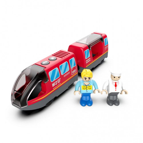 2Kids Toys Elektrický mestský vlak červený