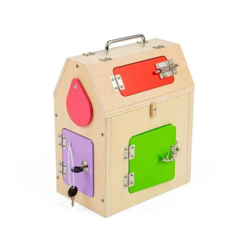 Bigjigs Toys Activity board Domček