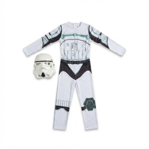 Detský kostým Star wars Stormtrooper so svalmi a maskou 116-122 M