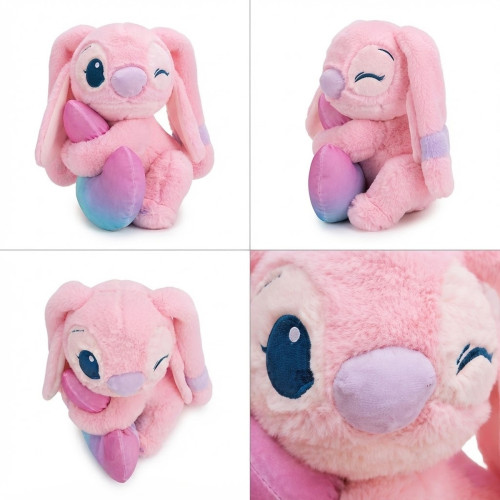 Plyšová hračka Lilo a Stitch Angel so srdiečkom Maxi 40cm