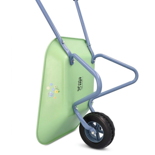 Detské záhradné koliesko Adam Toys, zelené, 3+