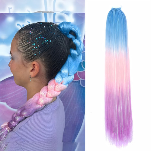 Copík s gumičkou Unicorn Fantasy 60cm