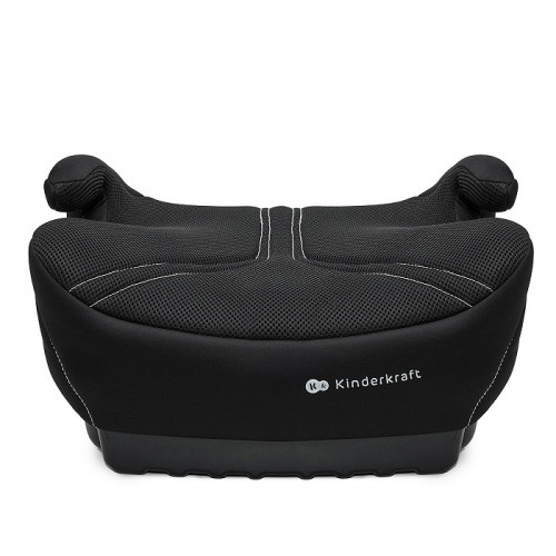 Detská podsedák ISOFIX i-Size 125–150 cm – ľahký, AIR FLOW, čierny
