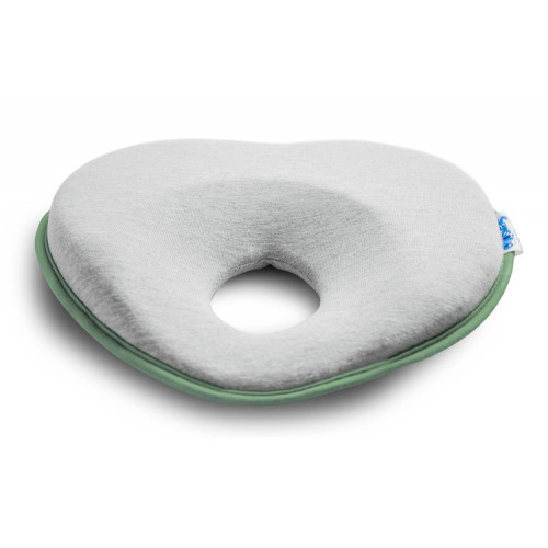Ergonomický, tvarujúci vankúšik pre bábätko - zelený